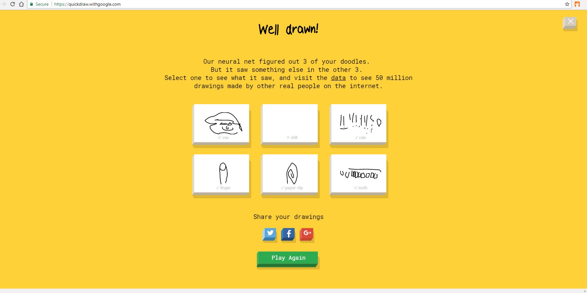 Google's Quickdraw AI Experiment is powered by 1 billion doodles techAU